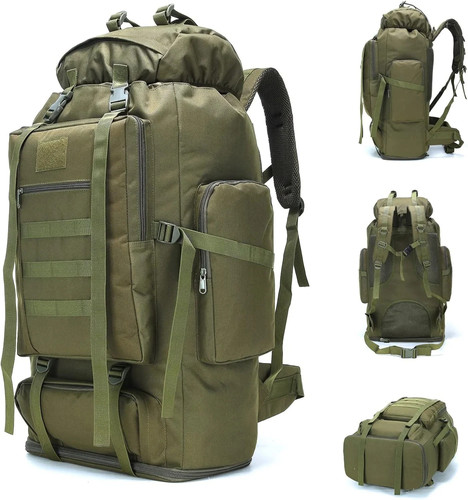 100l hiking camping backpack - 100l,